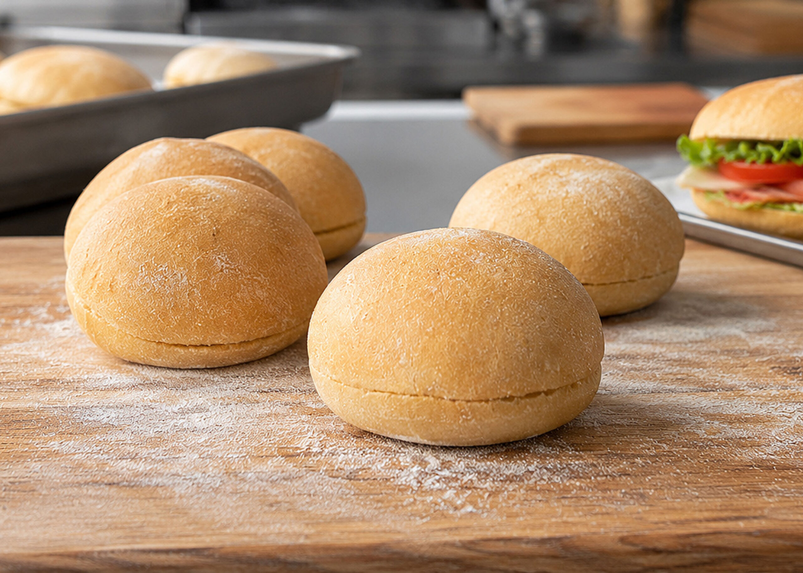 745 Euro-Bake Ciabatta Sandwich Rolls