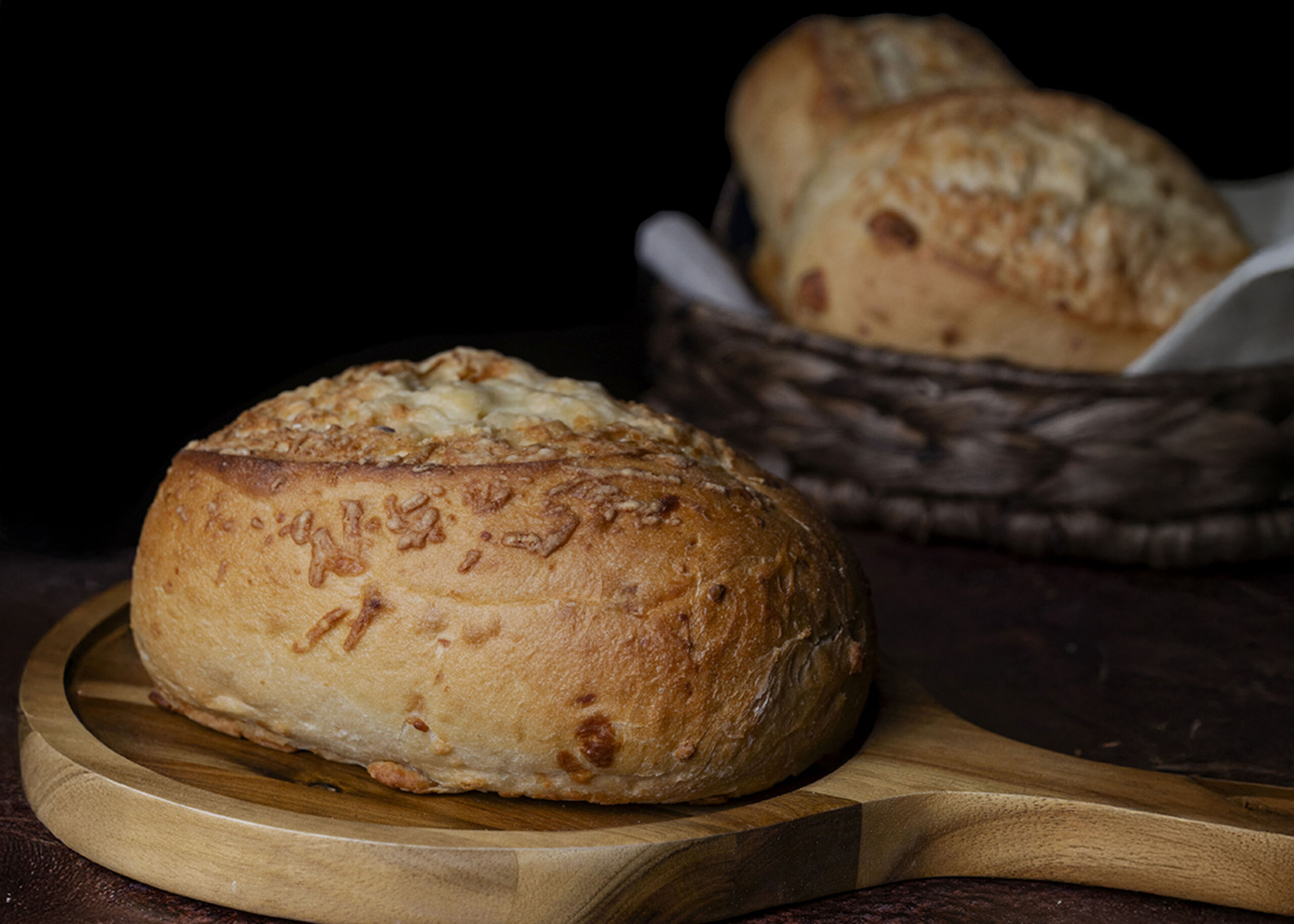 227113 Three Cheese Artisan Demi Loaves