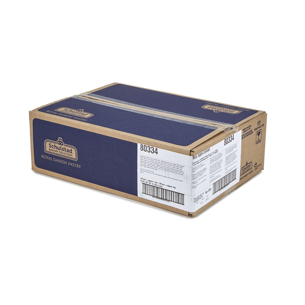 80334 Schulstad Mini Apple Coronet Pastry Case