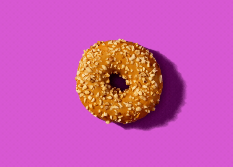 228291 Schulstad Caramel Filled Ring Donut Bites Animation