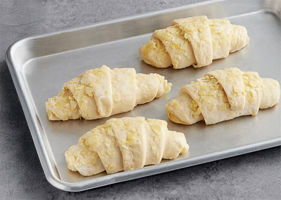 16921500 Schulstad Almond Filled Croissants Thawed & Unbaked 