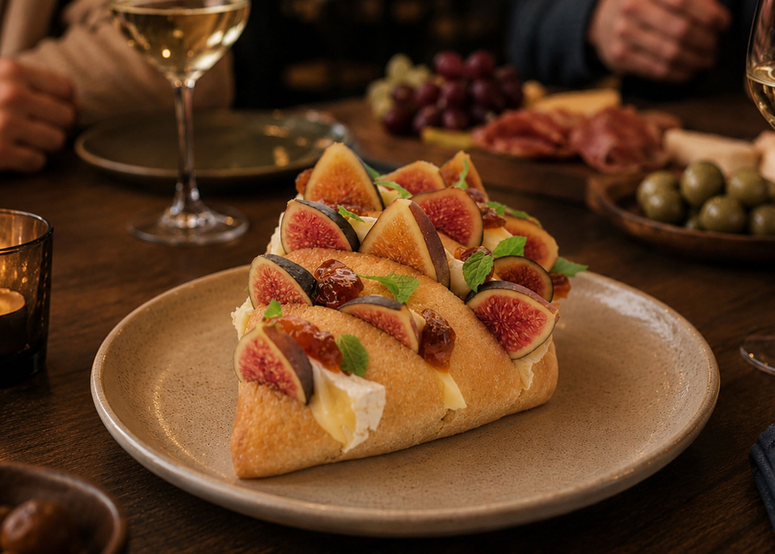 228006 Fig & Camembert Stuffed Diamond Ciabatta Recipe