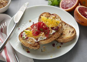7692 Blood Orange Parfait Toast