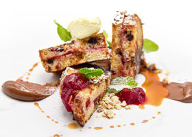 7692 Cranberry Chocolate Pain Perdu