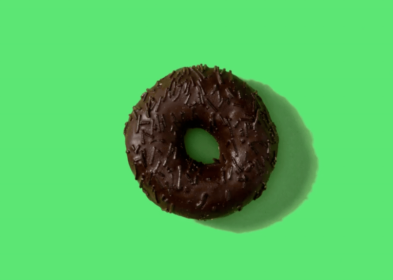 228293 Schulstad Chocolatey Filled Ring Donut Bites
