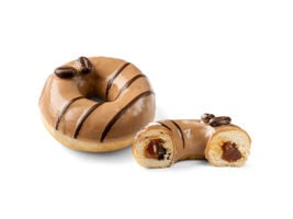 228287 Schulstad Cappuccino Filled Ring Donut