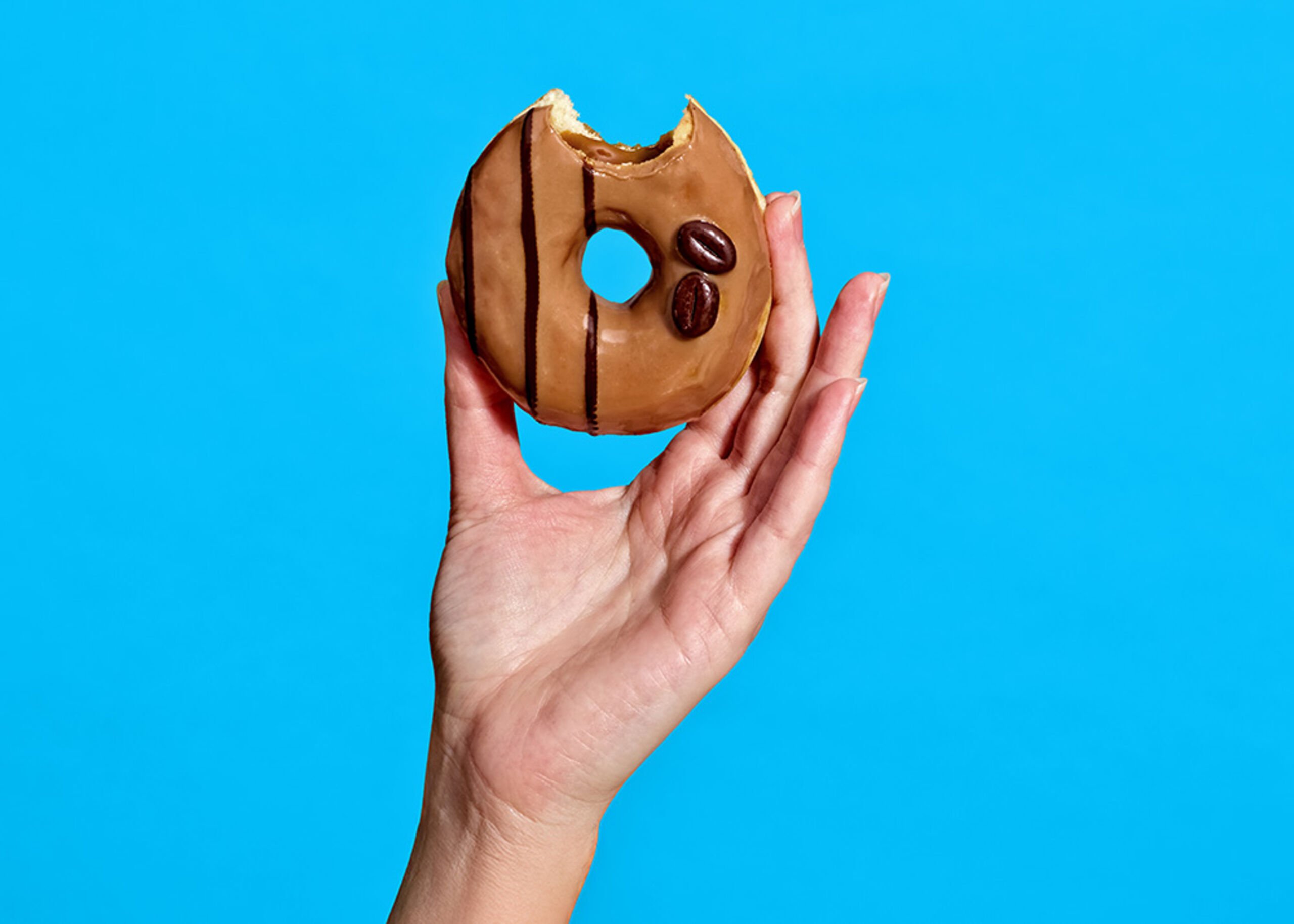 228287 Schulstad Cappuccino Filled Ring with Bite