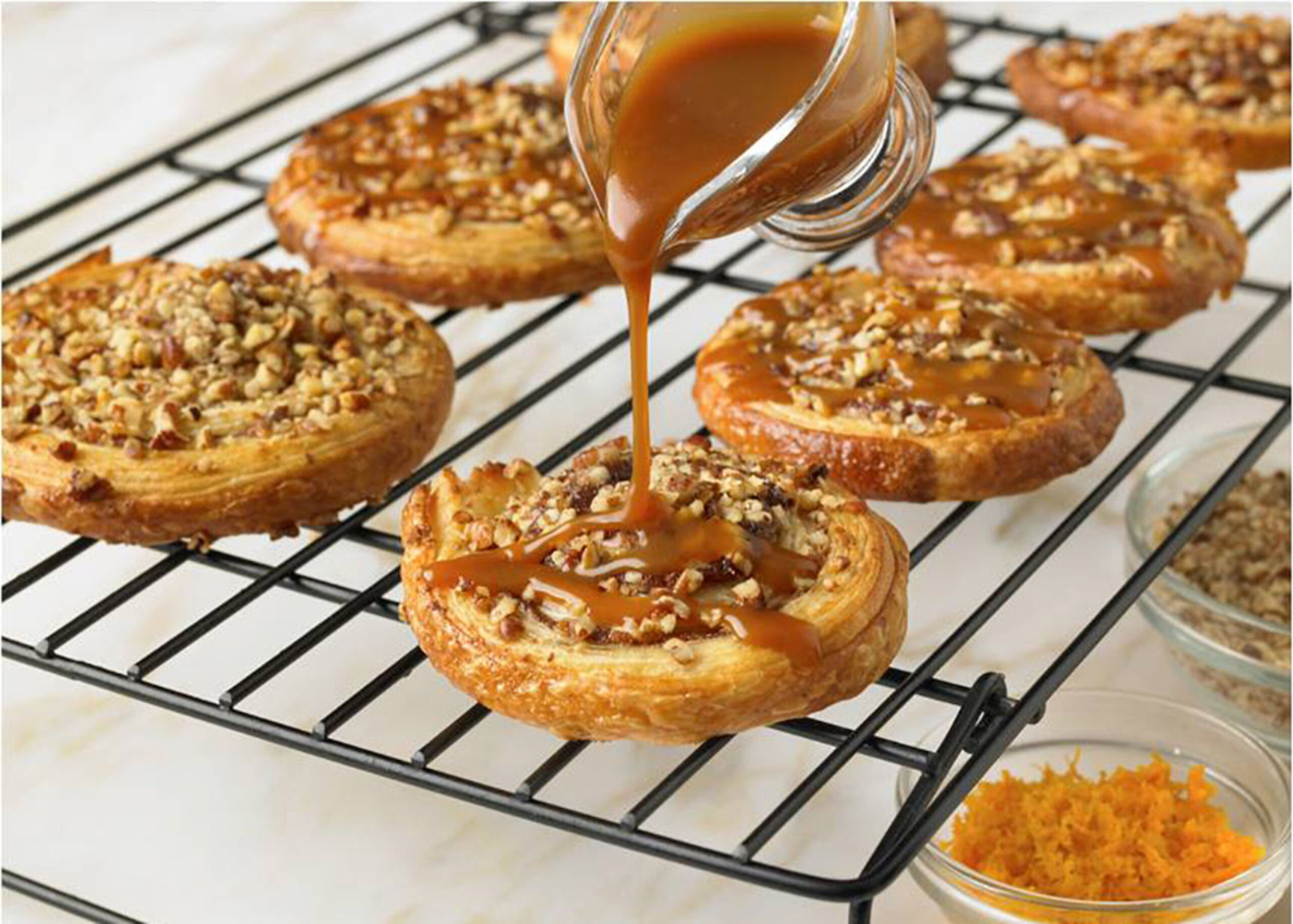 5748 Orange Caramel Pecan Pastry Recipe