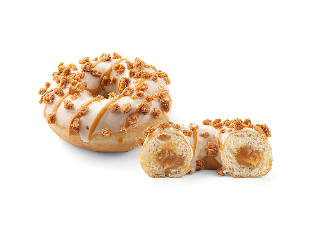 228289 Cookie Butter Filled Ring Donut