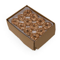 228289 Schulstad Cookie Butter Filled Ring Donut Inner Case