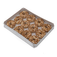 228289 Schulstad Cookie Butter Filled Ring Donut Tray