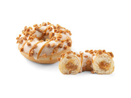 228289 Schulstad Cookie Butter Filled Ring Donut
