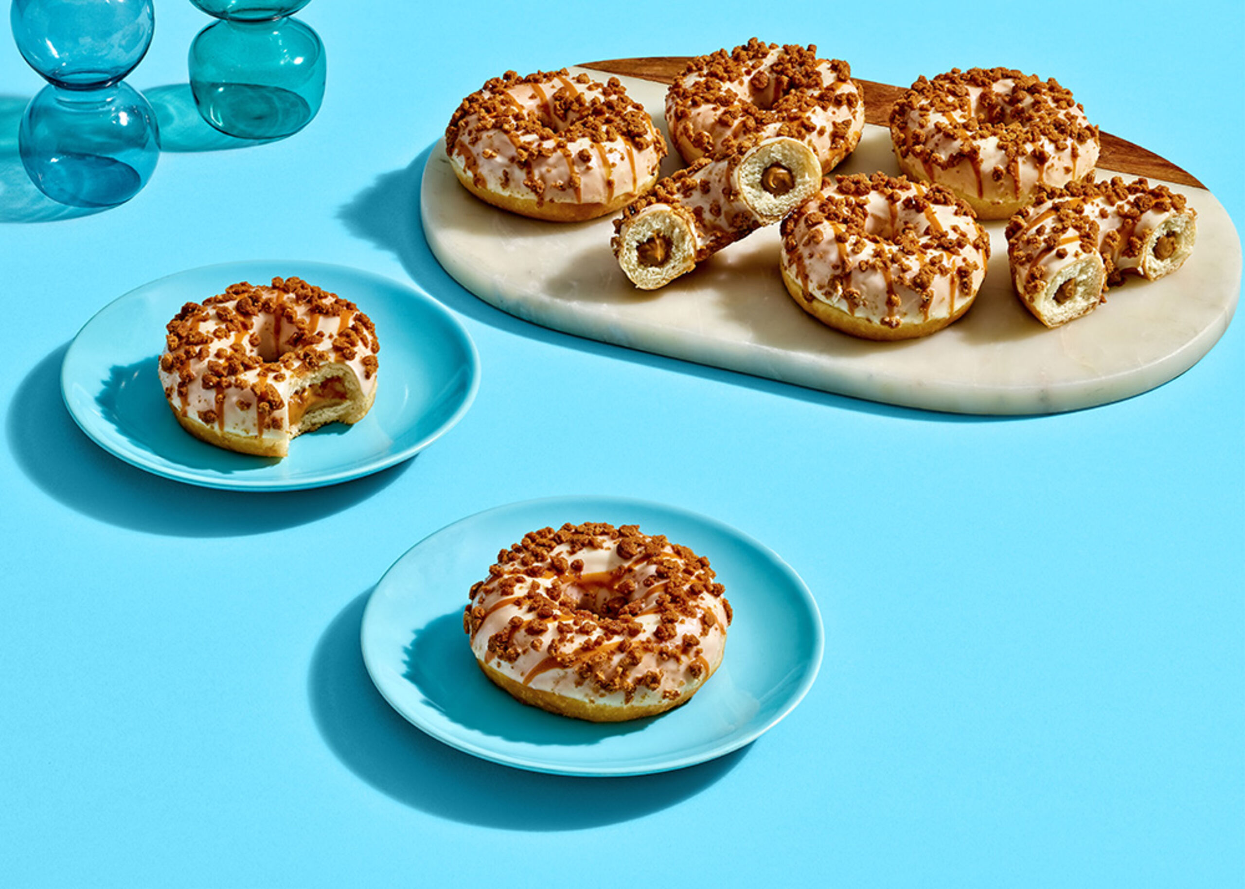 228289 Schulstad Cookie Butter Filled Ring Donuts Animation