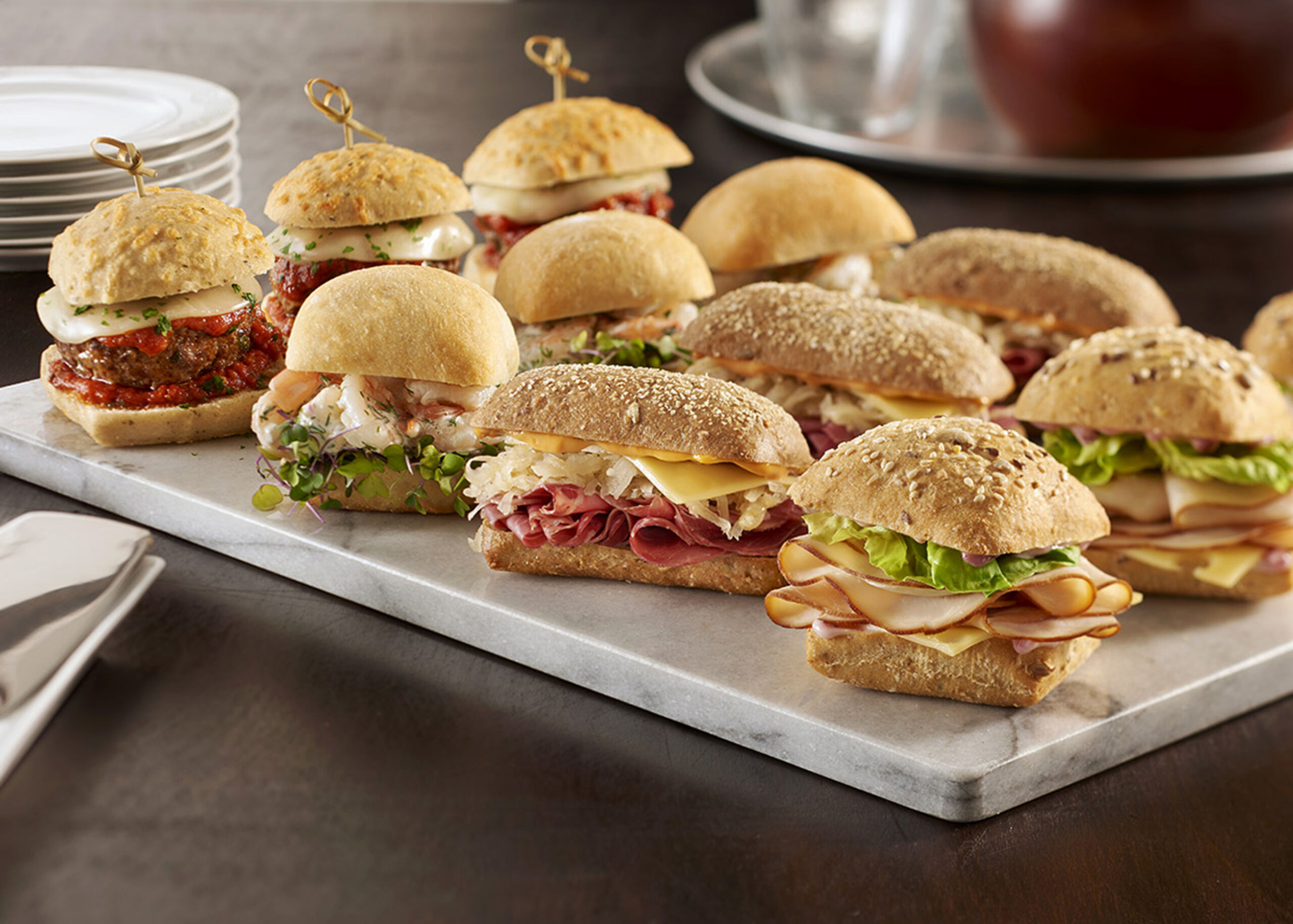 5500 Mini Sandwiches with Artisan Assortment