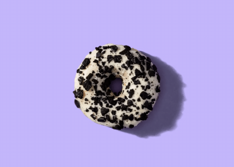 228292 Schulstad Cookies & Creme Filled Ring Donut Bites Animation