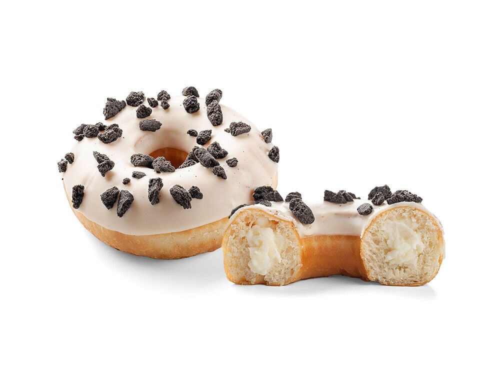228292 Schulstad Cookies & Creme Filled Ring Donut