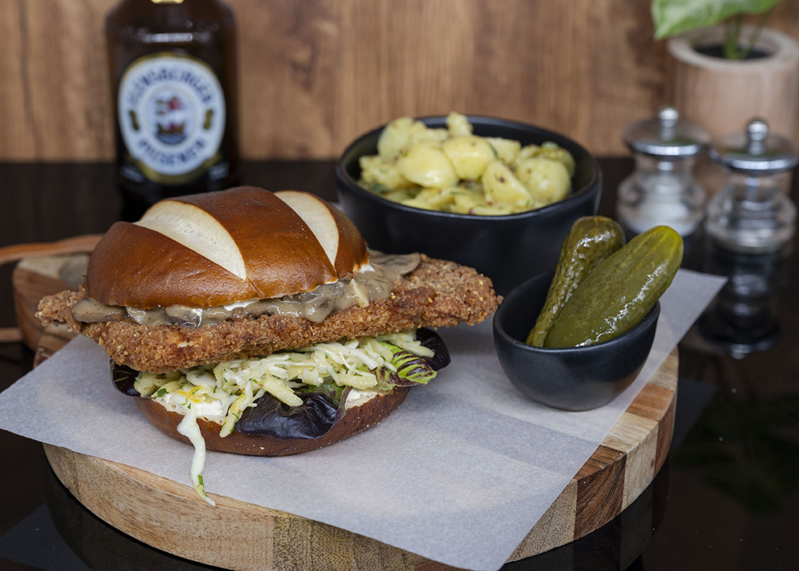 5010 Pork Schnitzel Sandwich