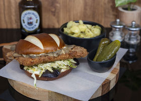 5010 Pork Schnitzel Sandwich