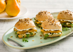 5108 Pear Ricotta Sliders