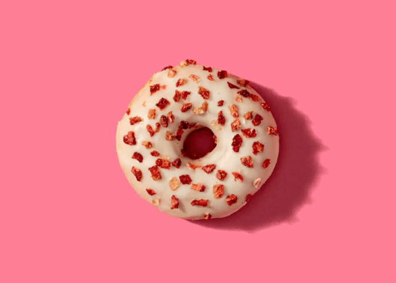 228290 Schulstad Berries & Creme Filled Ring Donut Bites