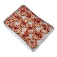 228290 Schulstad Berries & Creme Filled Ring Donut Tray