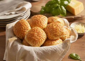 5078 Basil Cheese Dinner Rolls