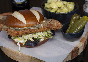 5380 Pork Schnitzel Sandwich