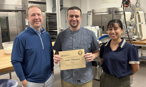 Carlos Celebrates 5 Year Work Anniversary at Unibake USA.jpg