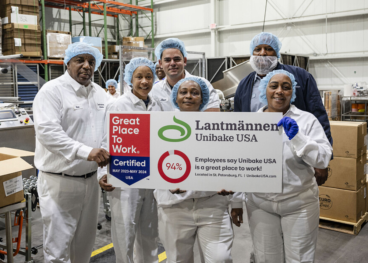 Lantmannen Unibake USA is Certified as a Great Place to Work 2023-2024.jpg