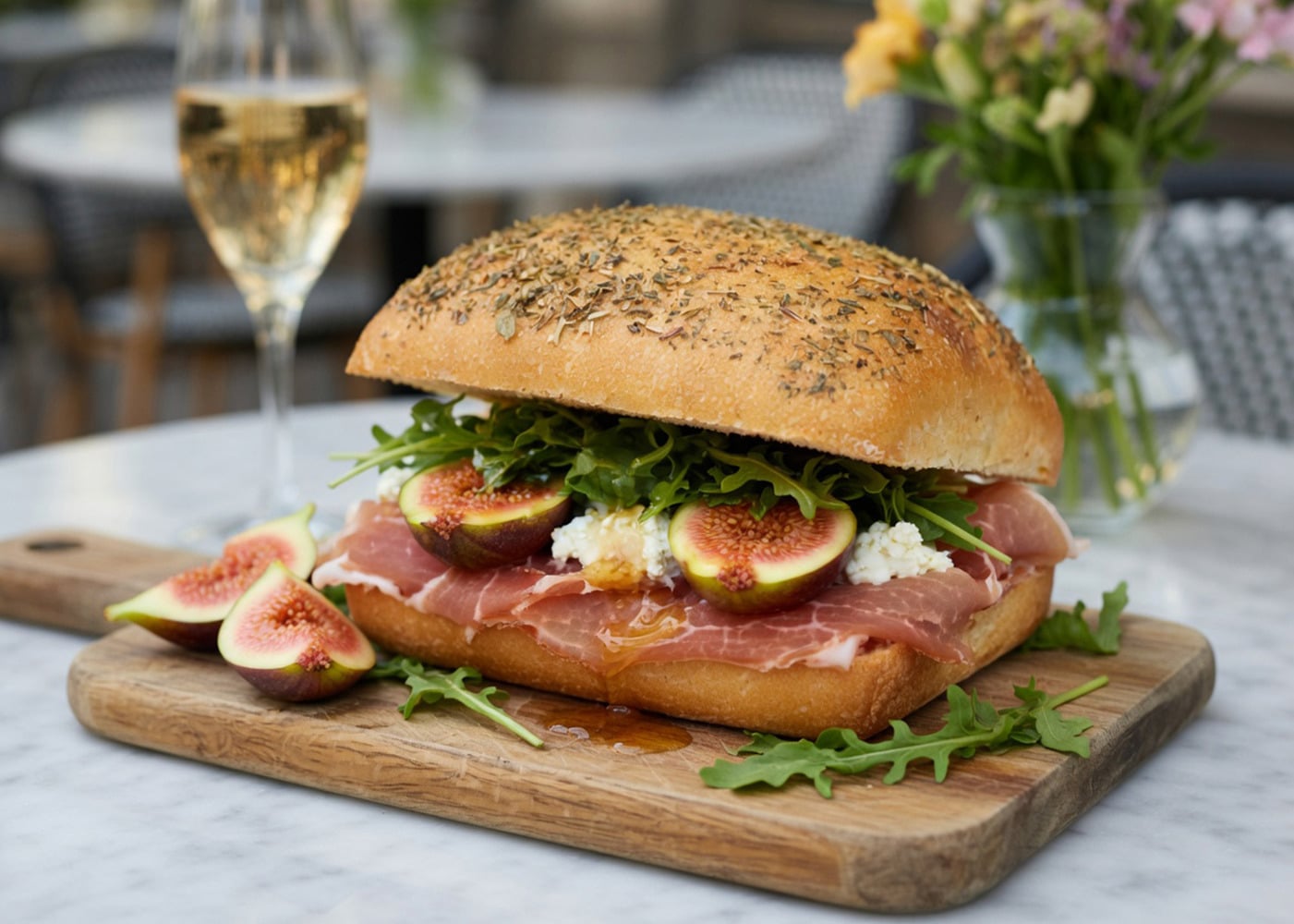 Euro-Bake Herb Ciabatta Premium Sandwich Inspiration