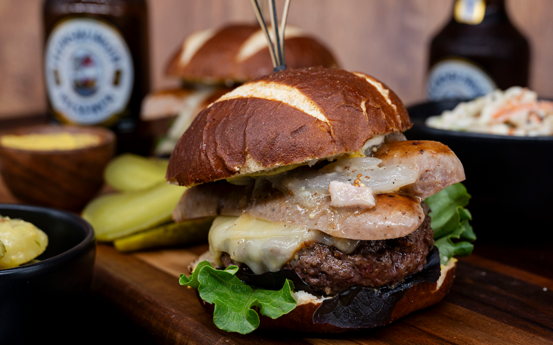 Euro-Bake Oktoberfest Burger Recipe